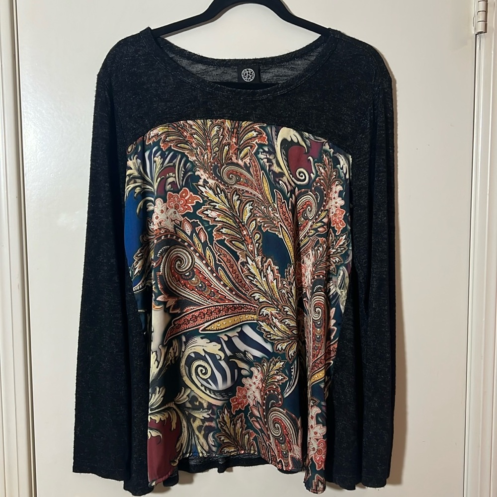 Bobeau Women’s Long Sleeved Blouse
